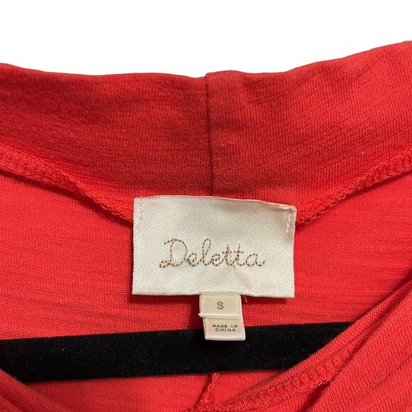 Anthropologie Deletta Sleeveless Swing top size small - Picture 3 of 5